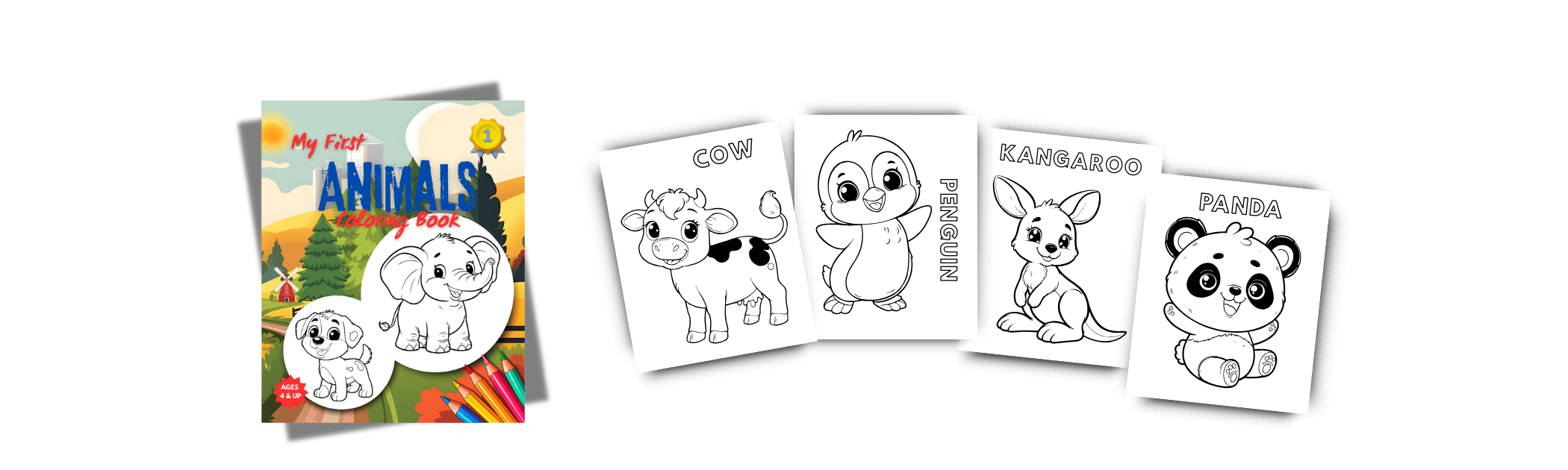 Coloring book illustration 1