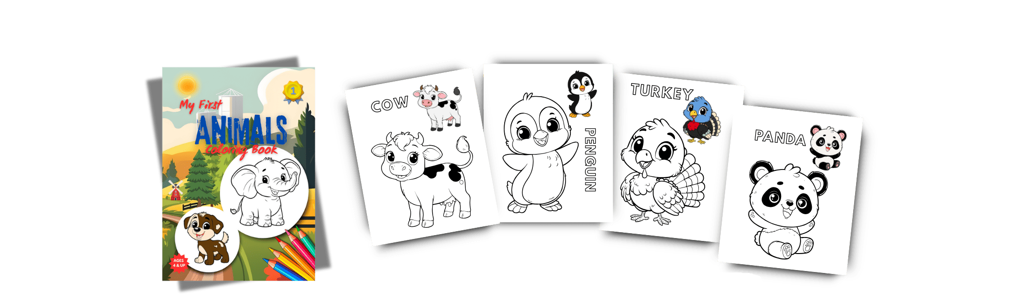 Coloring book illustration 3